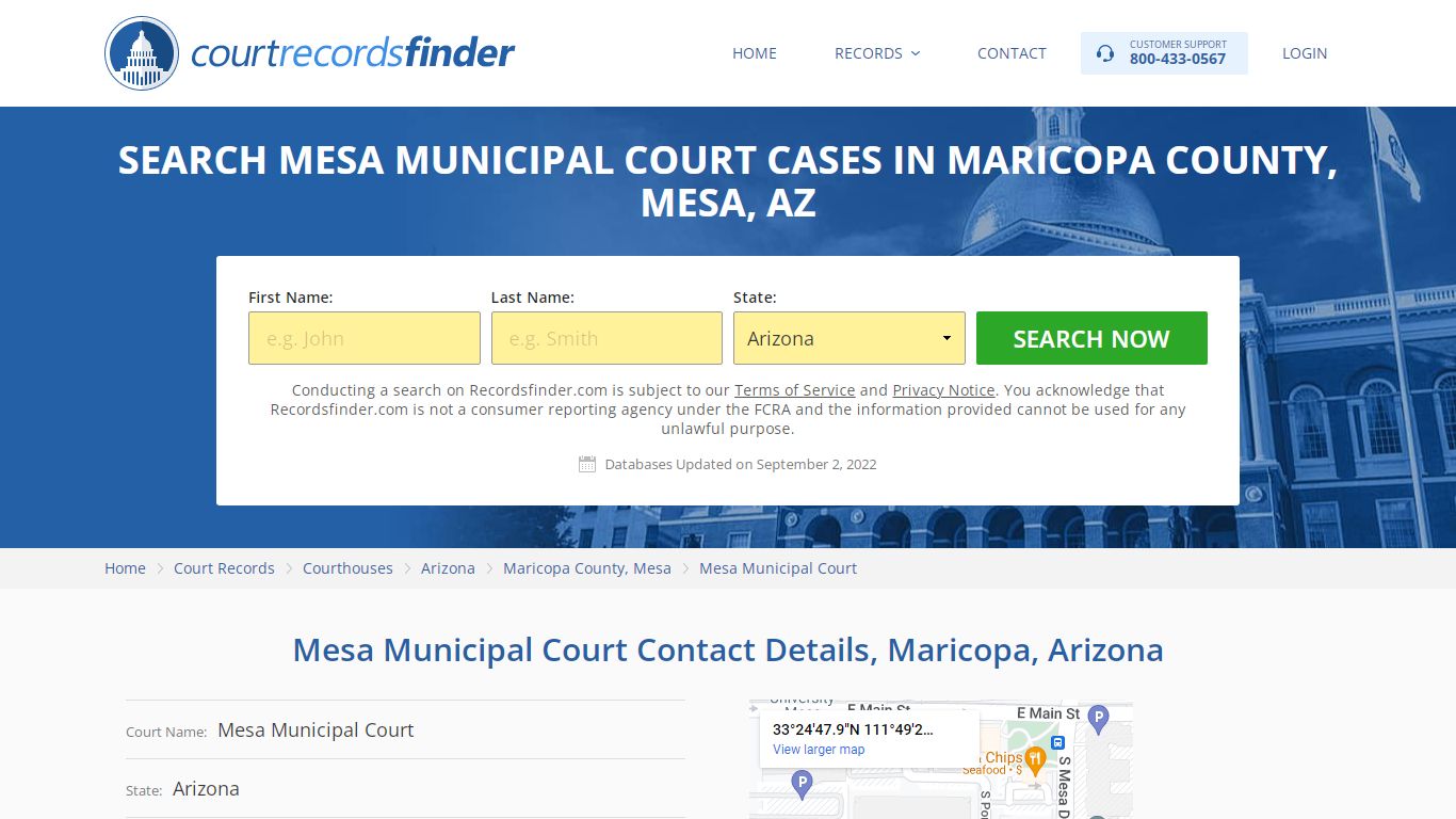 Mesa Municipal Court Case Search - Maricopa County, AZ - RecordsFinder