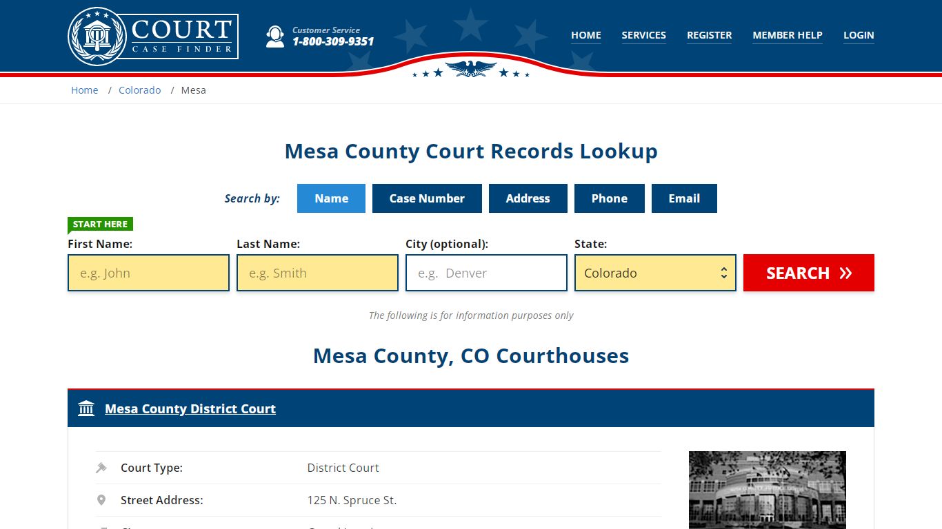 Mesa County Court Records | CO Case Lookup - CourtCaseFinder.com